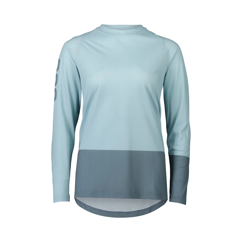 POC Womens W's MTB Pure LS Jersey, Mineral Blue/Calcite Blue, XL UK