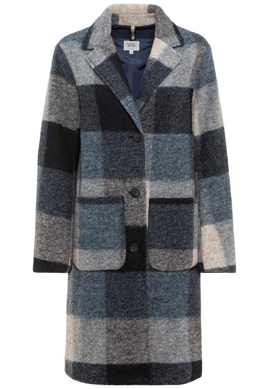 camel active Women's 310780/2f32 Jacket, Blue, 42