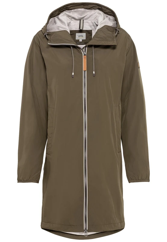 camel active Women's Windbreaker Coat, Khaki, XS/S