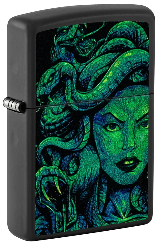 ZIPPO Medusa Black Matt Colour 60006536 Original Lighter