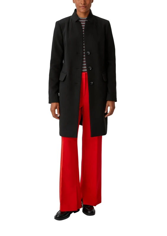 comma Women's 60.2.61.16.151.2139529 Wool Blend Coat, 9999, 38