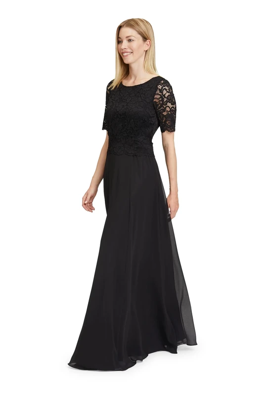 Vera Mont Women's 0179/4825 Dress, Black, 14