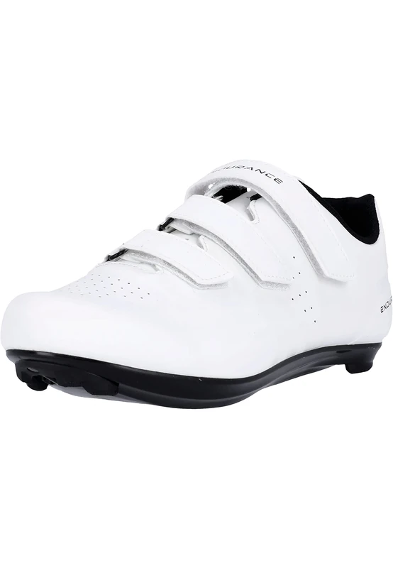 ENDURANCE Men's Wori Road Hiking Shoe, White, 8 UK