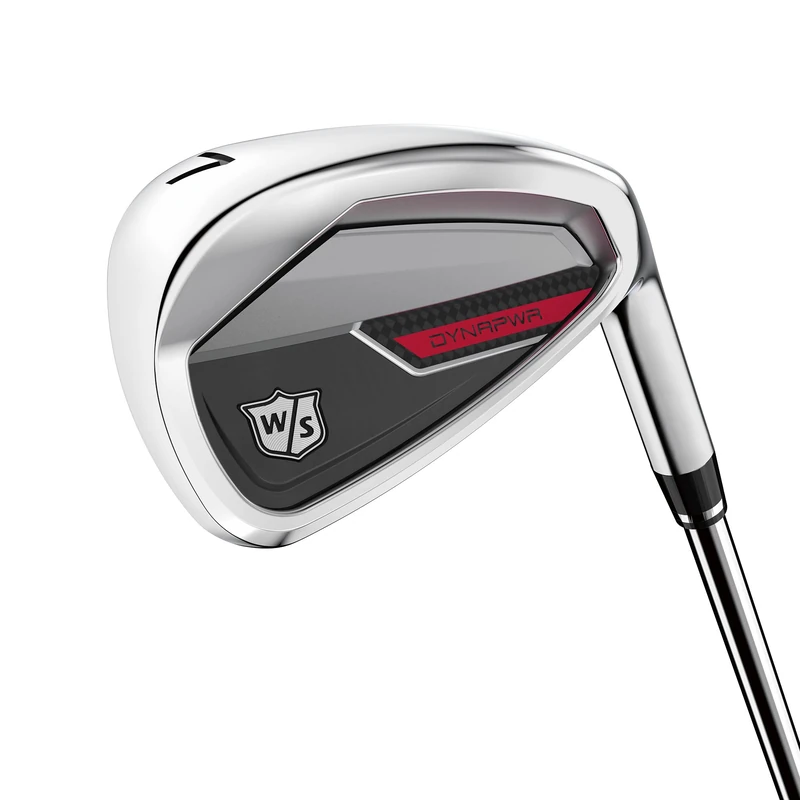Wilson Dynapower Men's Steel Golf Irons - Right Hand, Stiff, 5-PW, GW
