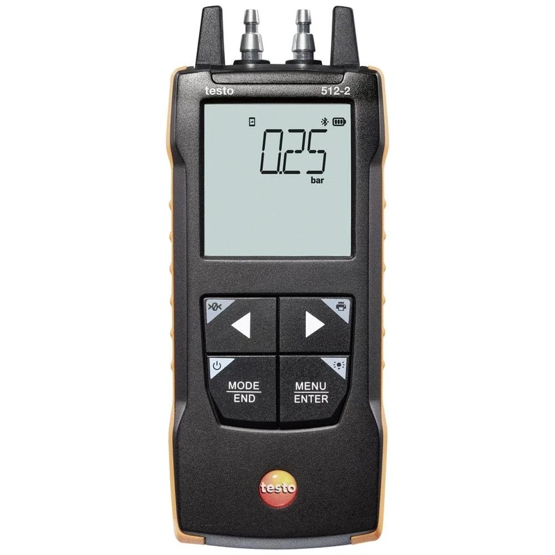 testo 512-2 – Digital differential pressure measuring instrument with App connection
