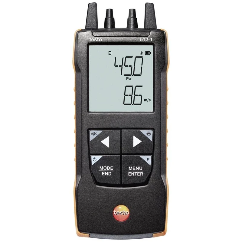 testo 512-1 – Digital differential pressure measuring instrument with App connection