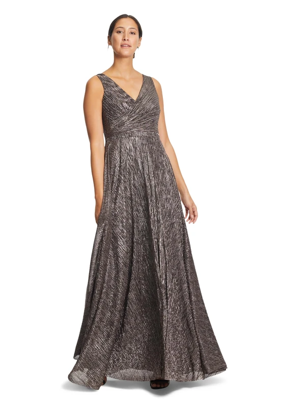 Vera Mont Women's Dress, Black/Rose, 20