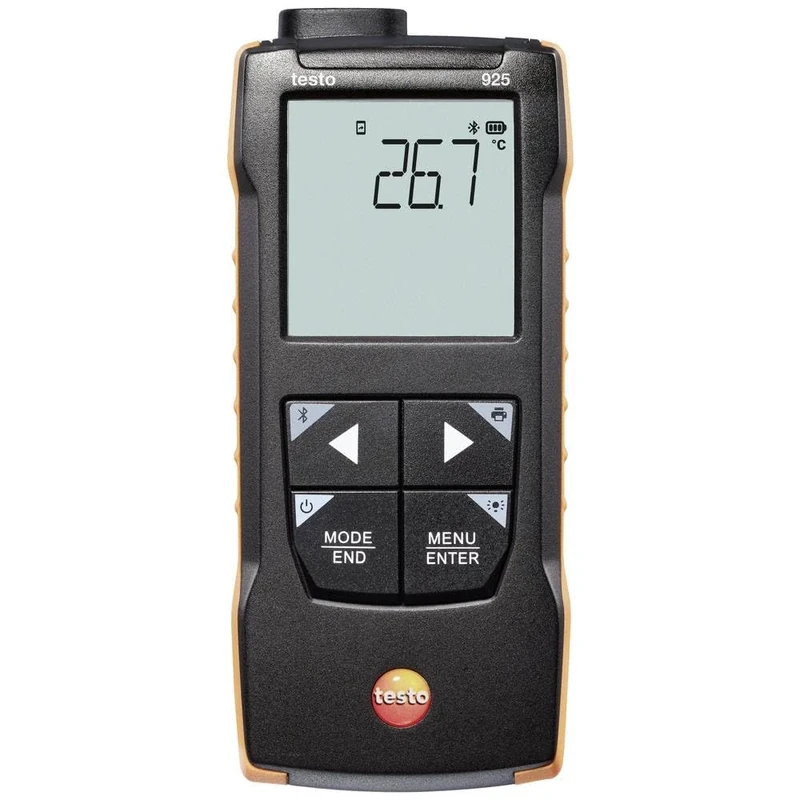testo 925 – Temperature measuring instrument for TC Type K with App connection