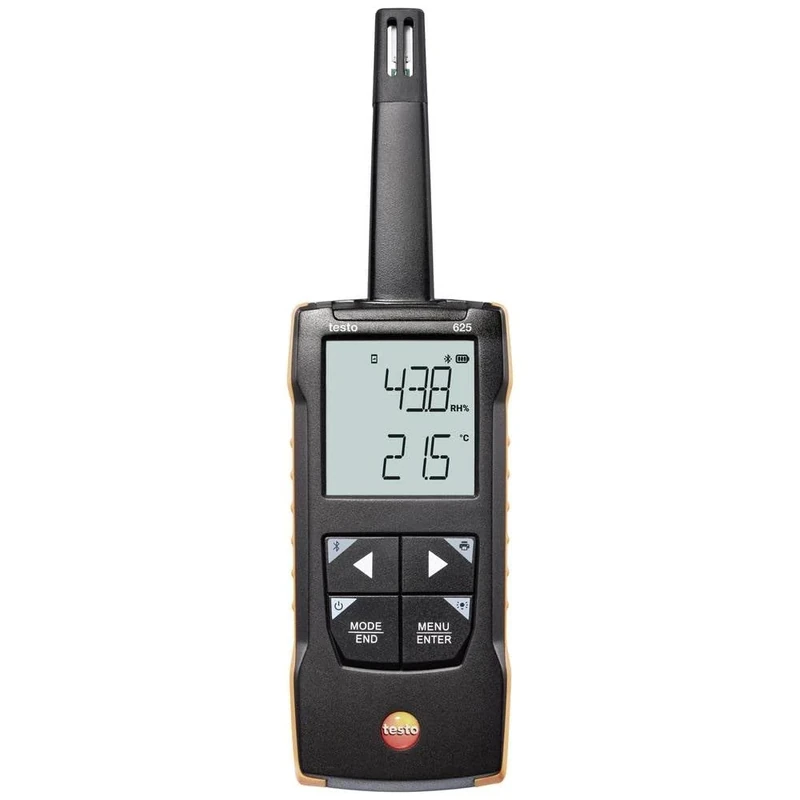 Testo 625 Digital Thermohygrometer w/App Connectivity