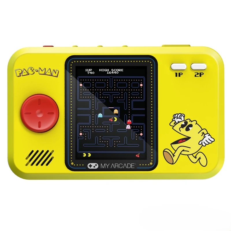 My Arcade DGUNL-4198 PAC-MAN Pocket Player Pro Handheld Portable Gaming System