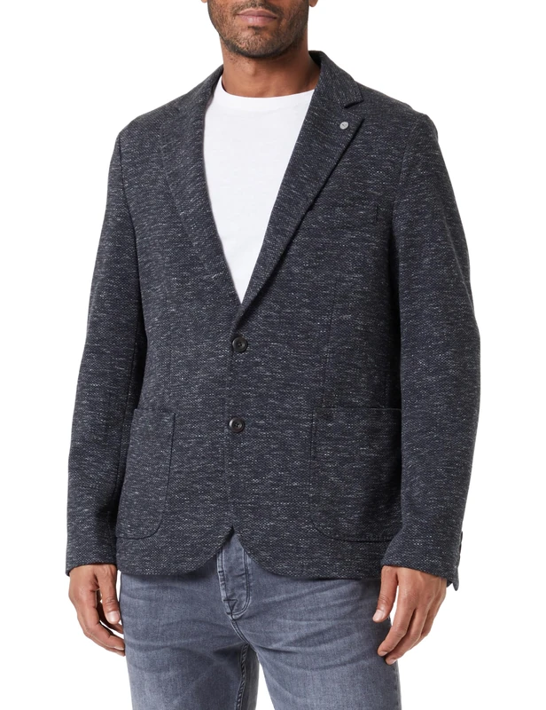 camel active Men's 442495/2i38 Casual Blazer , Black,66 - Image 1