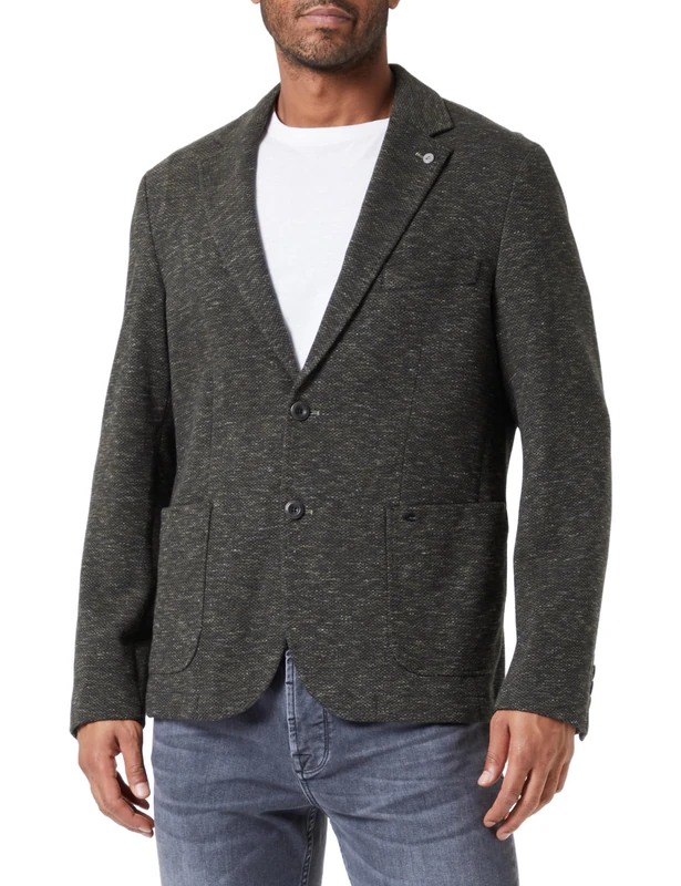 camel active Men's 442495/2i38 Casual Blazer , Dark Green,58