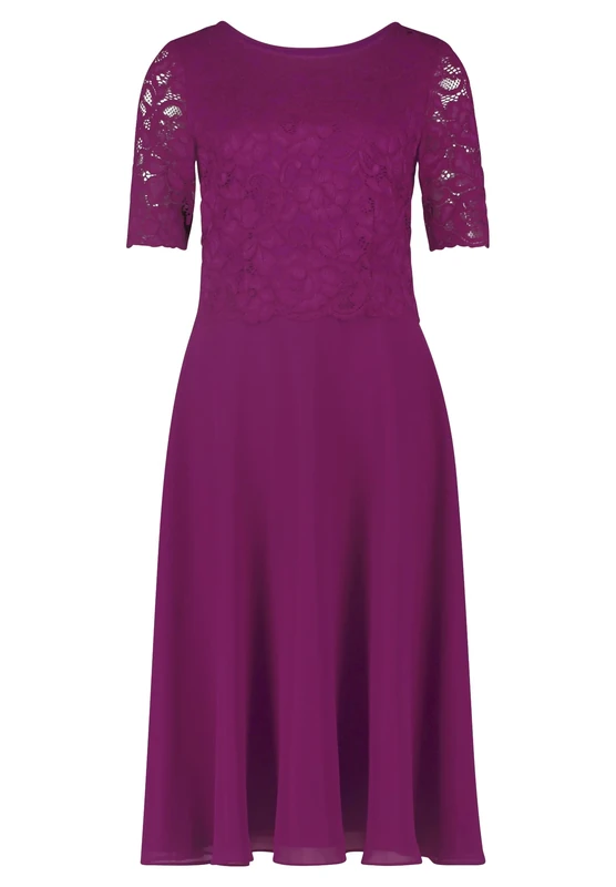 Vera Mont Women's 0113/4825 Dress, Real Purple, 16