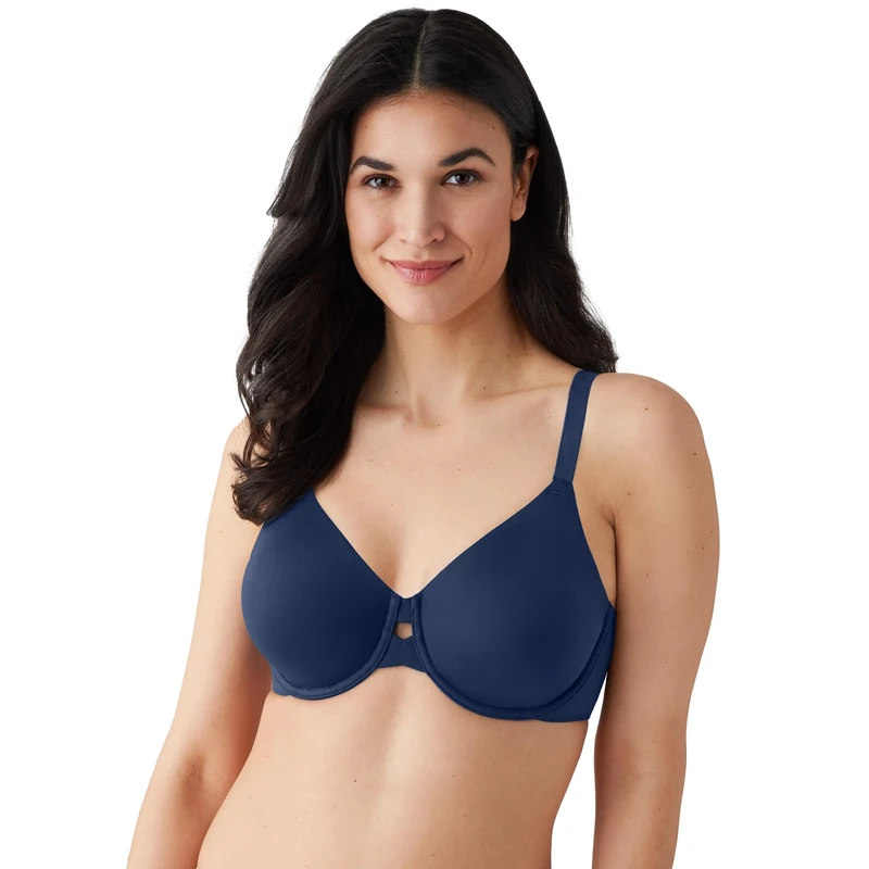Wacoal Women's Superbly Smooth Unlined Convertible Underwire Bra Full Coverage, Opaque, Titan, 32DD