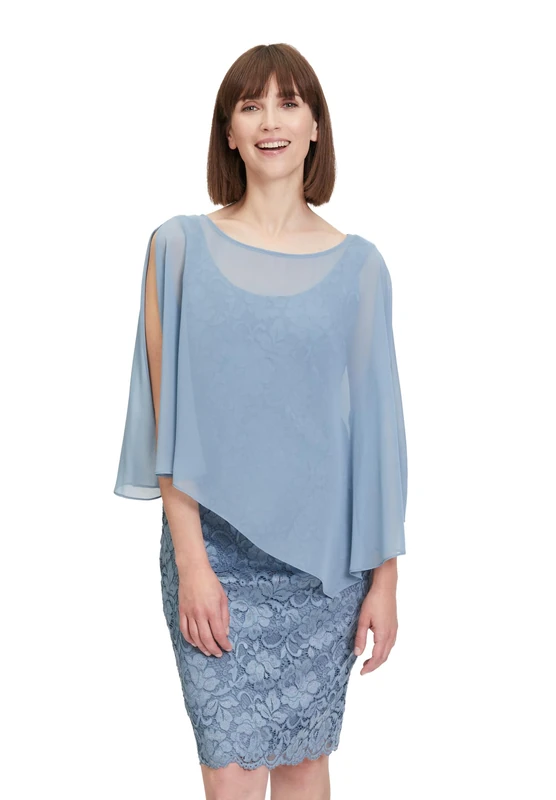 Vera Mont Vera Mont Women's 0273/4817 Dress, Bluish Grey, 14