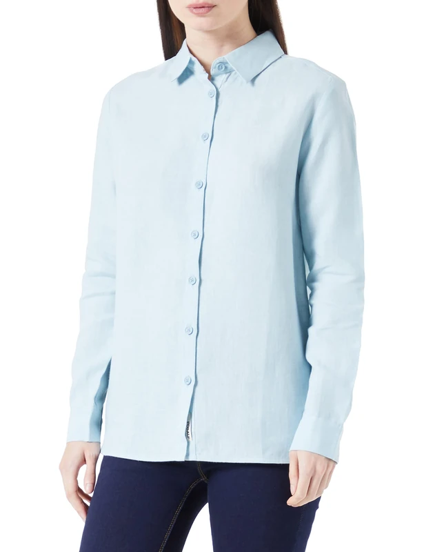 Ecoalf Women's CANTERBURYALF SHIRT WOMAN SHIRT WOMAN, MINT, 000S - Image 1