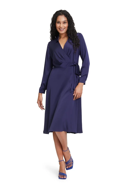 Vera Mont Vera Mont Women's 4796/4262 Dress, Evening Blue, 6