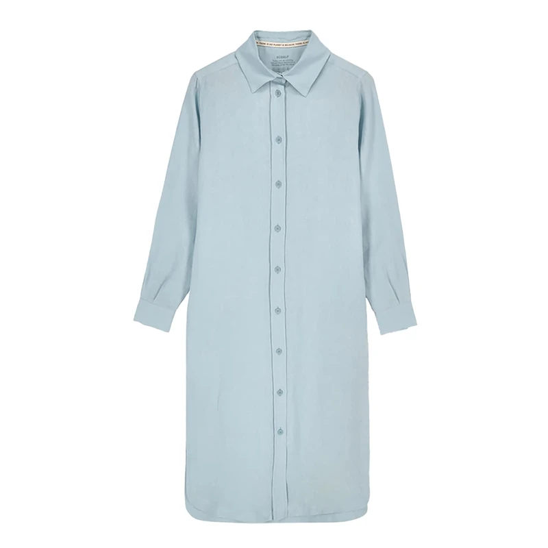 Ecoalf Women's BULWERALF Dress Woman, Mint, 000S - Image 1