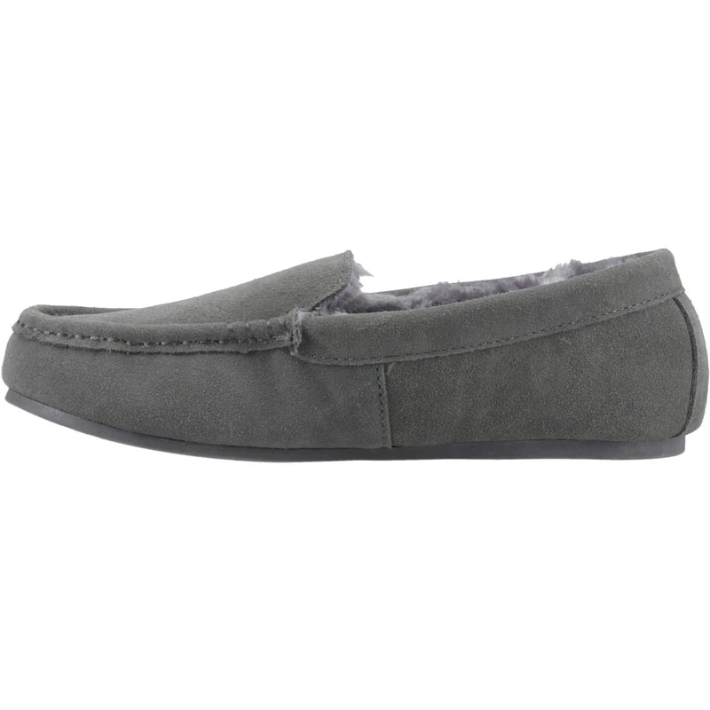 Hush Puppies Women's Annie Mocassin Slippers, Grey, 5 - Image 1