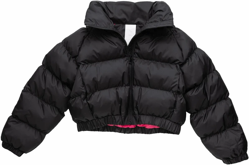 REPLAY Girl's SG8278 Quilted Jacket, 098 BLACK, 6 Jahre - Image 1