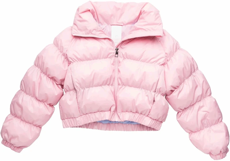 REPLAY Girl's SG8278 Quilted Jacket, 666 Almond Pink, 8 Jahre
