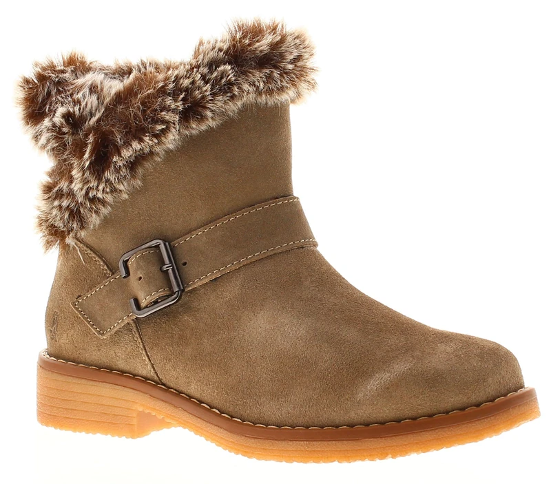 Hush Puppies Women's Hannah Boots, Taupe, 3
