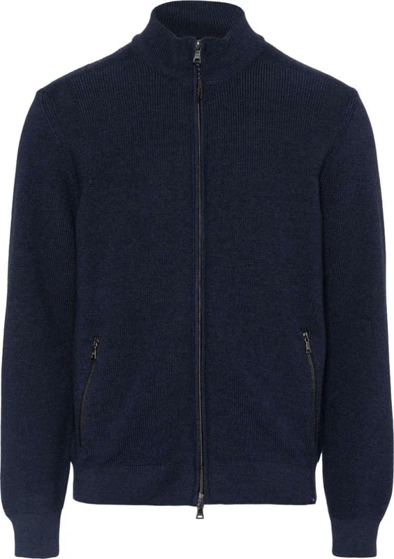 Brax Men's Style John Feel Good Sporty Modern Cardigan, Monochrome, 3XL - Image 1