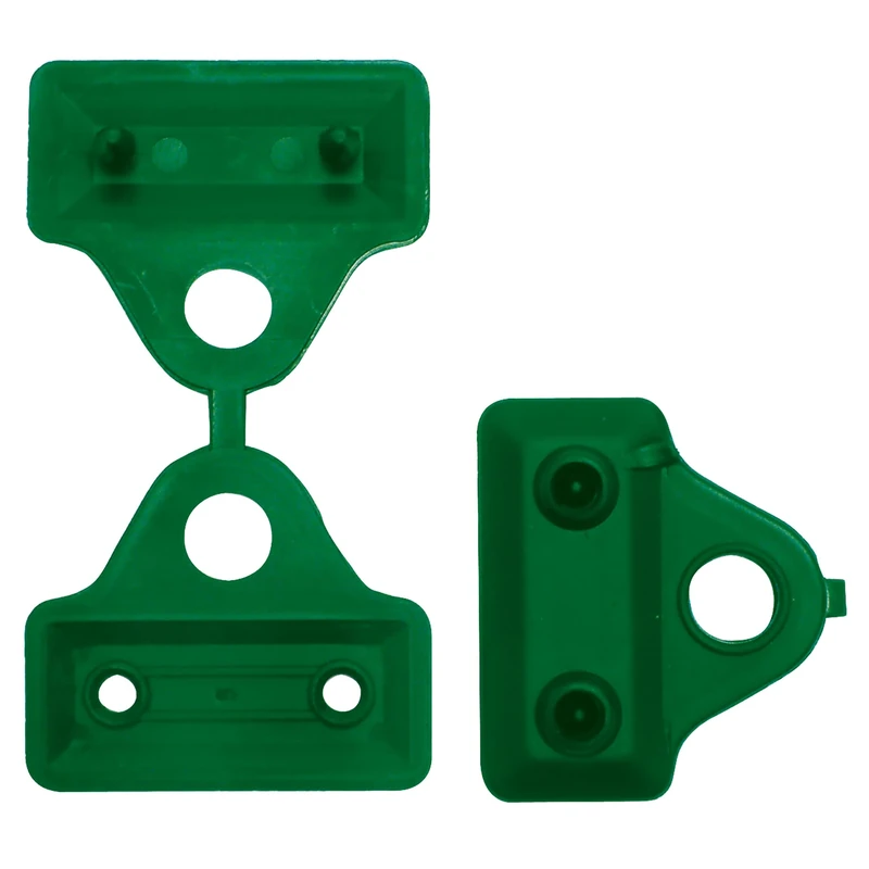 tenax Net Clips 5 cm Green, Box of 500 Clips, Clips for Fixing Woven Nets
