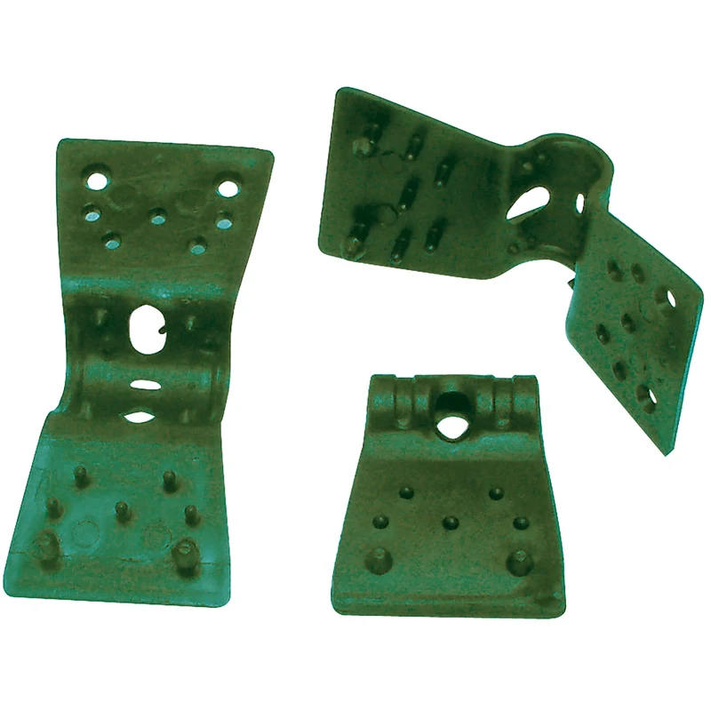 tenax Net Clips 3.5 cm Green, Box of 500 Clips, Clips for Fixing Woven Nets
