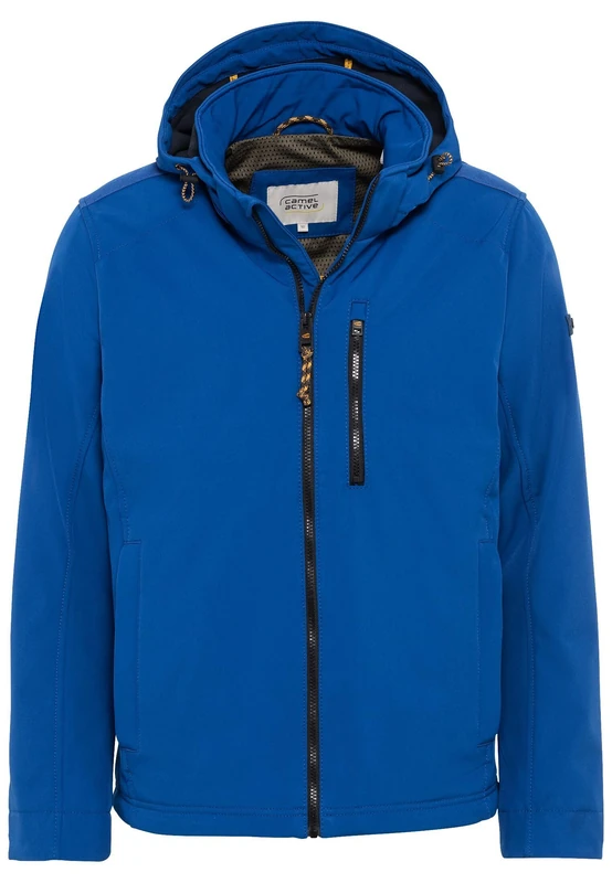 camel active Men's 430950/2O22 Jacket, True Blue,