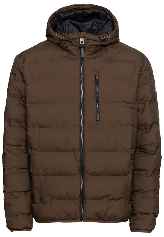 camel active Men's Wasser-und winddichter teXXactive Blouson Jacket, Braun, 46