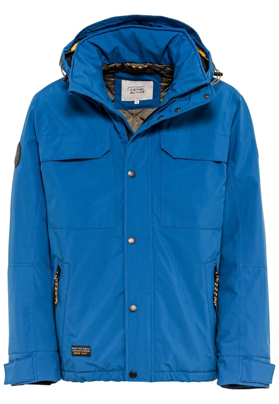 camel active Men's Texxactive Jacket Jacket , Steel Blue,66