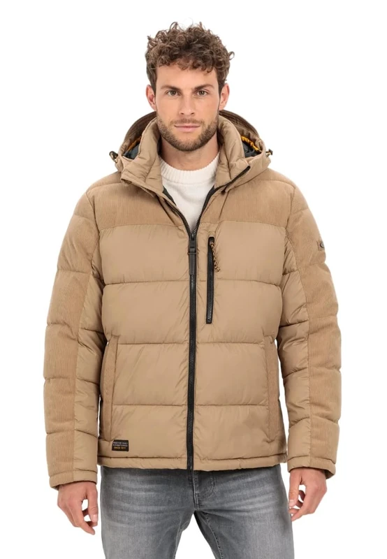 camel active Men's 430980/2X33 Jacket, Wood, 60