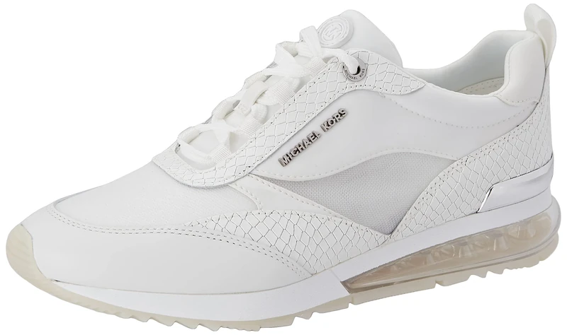 Michael Kors 43R3ALFS1P-085 Allie Stride Extreme Female Optic White UK 9.5