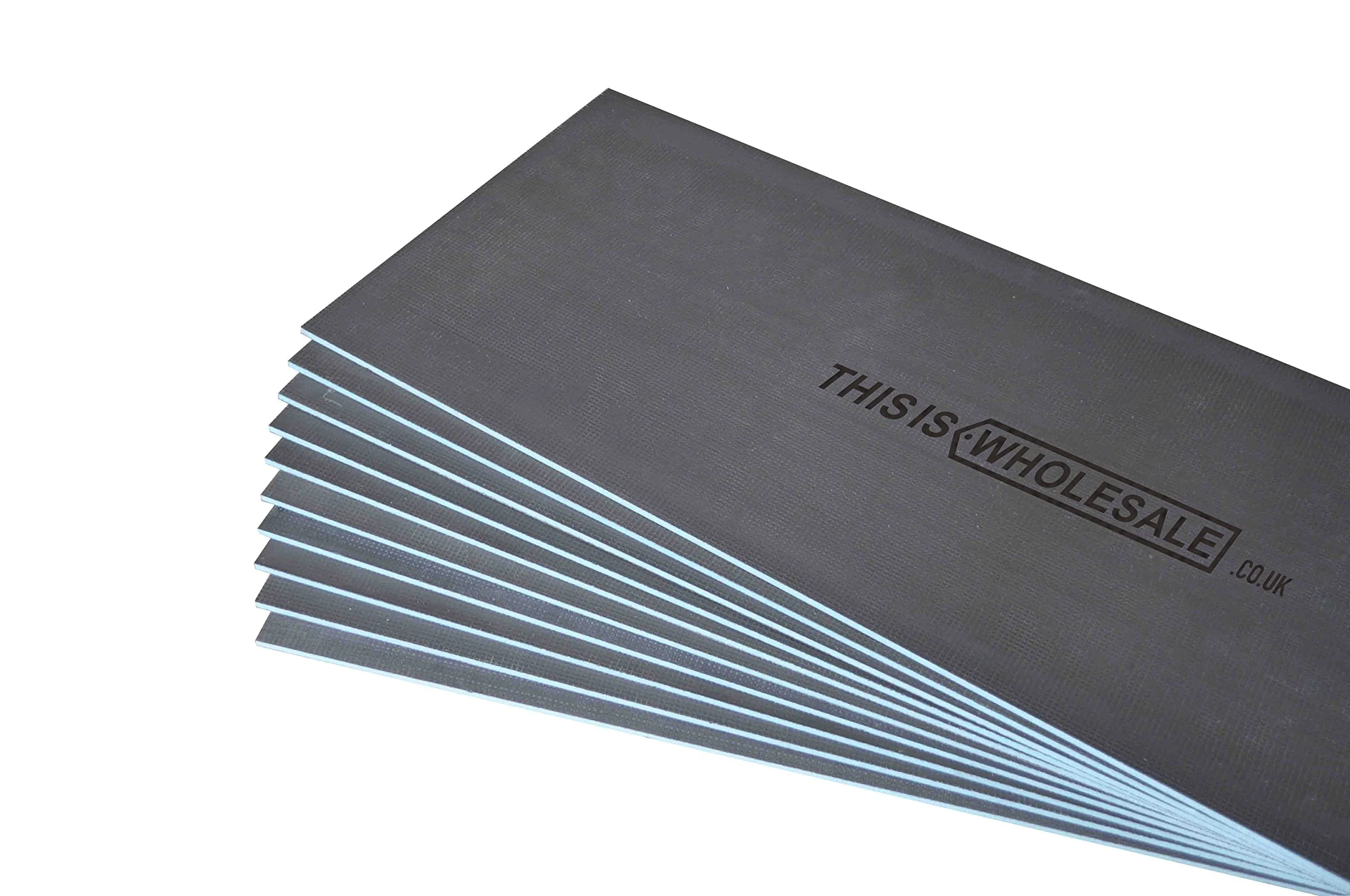 Tile Backer Board 6MM / 10MM / 12MM - Floor OR Wall Rigid Hard Insulation UNDERFLOOR Heating Cement Tile Backer Board 1200MM X 600MM (12MM Pack of 10 Boards with 150 Washers)