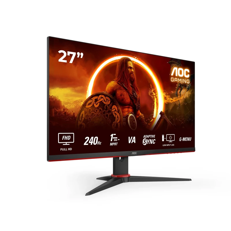 AOC 27G2ZNE 27" Full HD 240Hz Monitor - FreeSync, 1ms MPRT