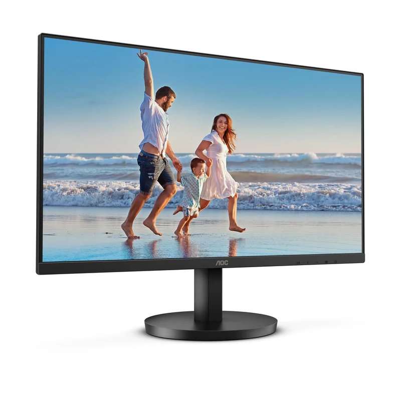 AOC 24B3HM - 24 Inch Full HD Monitor, Adaptive Sync (1920x1080, 75 Hz, VGA, HDMI 1.4) Black