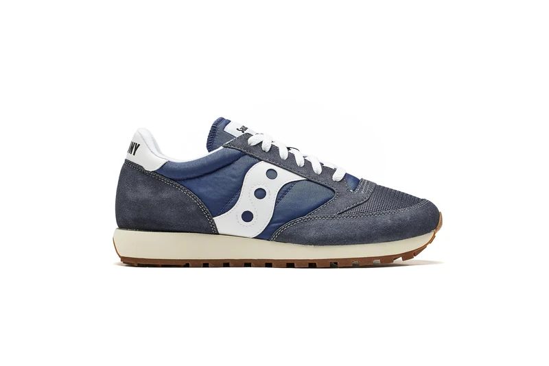 Saucony Men's Jazz Original Vintage Sneaker, Dark Grey Navy, 9 UK
