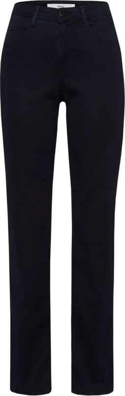 BRAX Women's Style Carola Winter Dream Trousers, Navy, 27W x 32L
