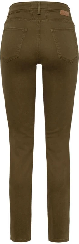 BRAX Women's Style Shakira Winter Dream Pants, Olive, 25W x 32L