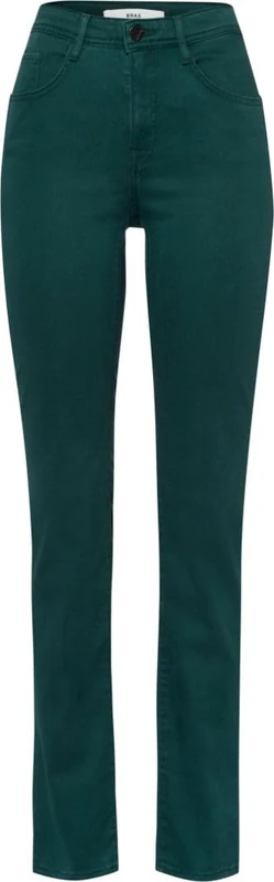BRAX Women's Style Mary Winter Dream Trousers, Dark Malachite, 34W x 34L
