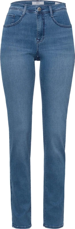 BRAX Women's Dummy Jeans, Used Stone Blue, 31W x 34L