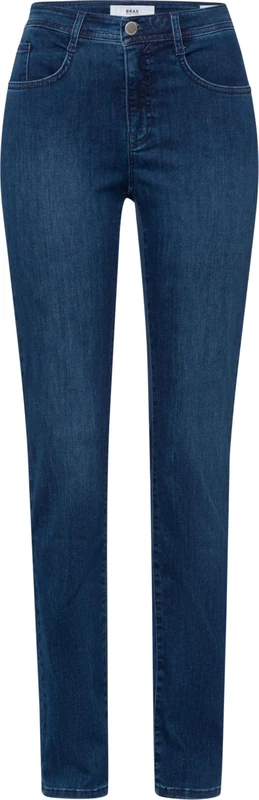 BRAX Women's Dummy Jeans, Used Regular Blue, 27W x 34L - Image 1