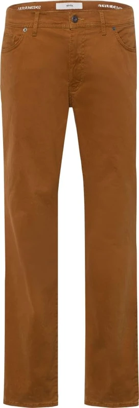 Brax Men's Style Cadiz Five Pocket Marathon Quality Trousers, Curry, 36 W/30 L - Image 1