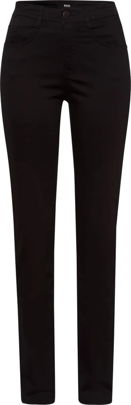 BRAX Women's Dummy Jeans, Clean Perma Black, 26W x 30L