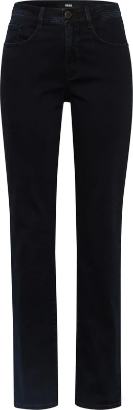 BRAX Women's Style Carola Blue Planet Jeans, Clean Dark Blue, 34W x 30L