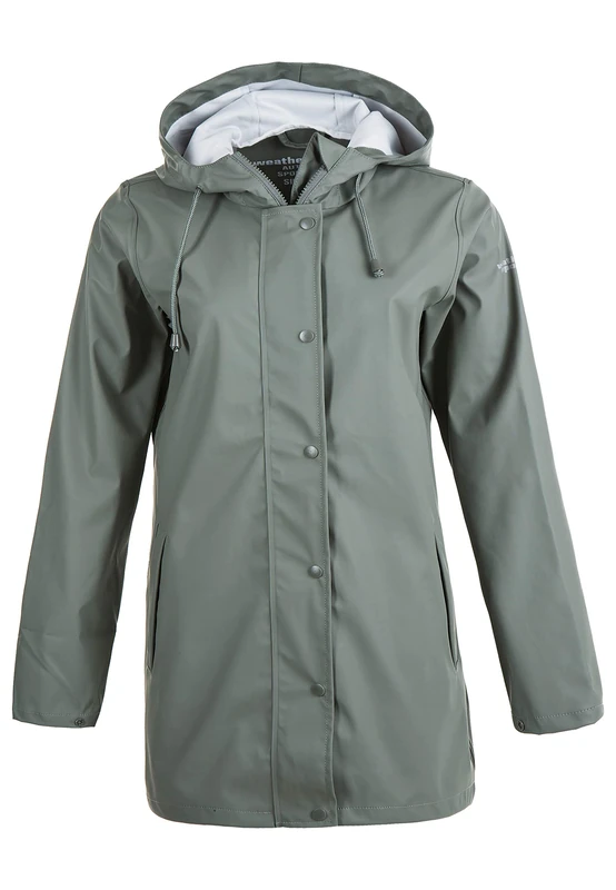 WEATHER REPORT Women's Petra Jacket, 3056 Agave Green, 32 (EU)