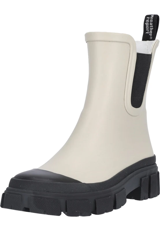 WEATHER REPORT Women's Raylee Rain Boot, 1106 Oatmeal, 3.5 UK