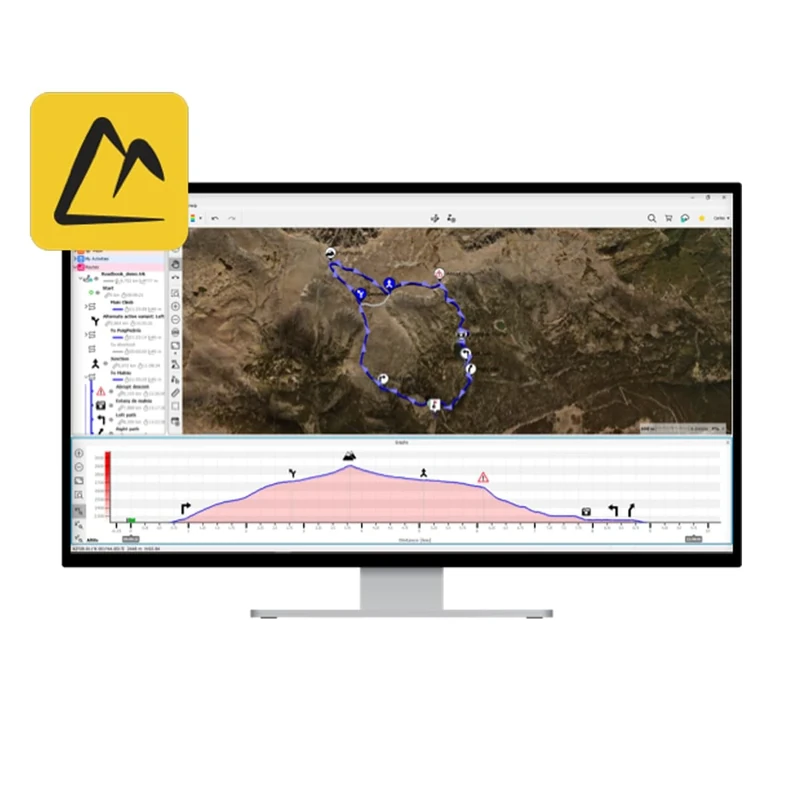 TwoNav Land 10, the best software to prepare and analyse outdoor activities. Hiking, mountaineering, MTB, cycling, 4x4... | Activation code sent by postal mail