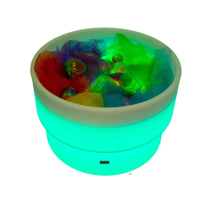 tickit Sensory Mood Water Table – Colour Changing LED Light Table for Messy Play, Sensory Play, Autism and SEN, Indoor and Outdoor Toy for Children’s Exploration and Discovery